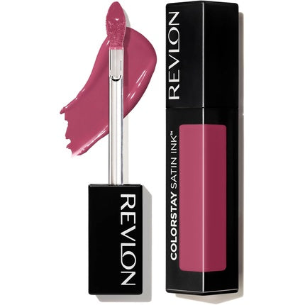 Ruj Revlon ColorStay Satin Ink Negru, Curgant, 10ml
