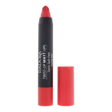 Ruj, Isadora, Twist-Up Matt Lips 62 Raving Red, 3.3g