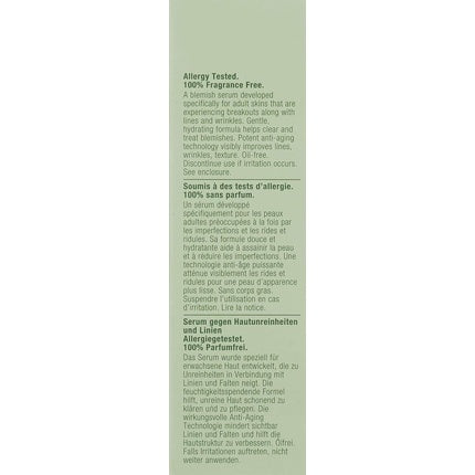Ser corector riduri si tratament anti-acnee, Clinique, Anti-Blemish Solutions, 30ml