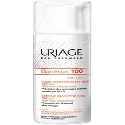 Fluid de protecție solară, Uriage Bariesun 100, SPF50+, 50ml