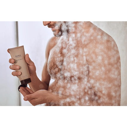 Gel de duș, Ahava, Mineral, 200 ml, verde