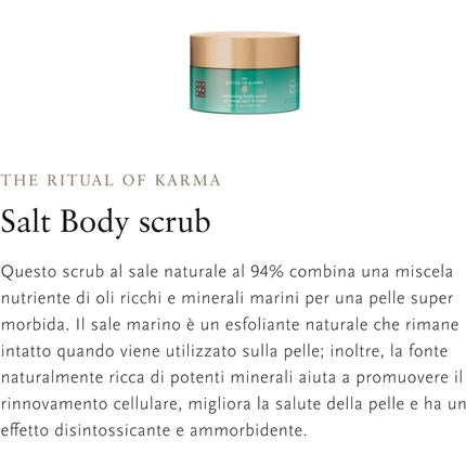 Scrub de Corp, Rituals, The Ritual of Karma, 300g