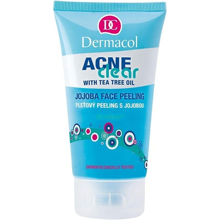Peeling Facial, Dermacol, Acne Clear cu Jojoba