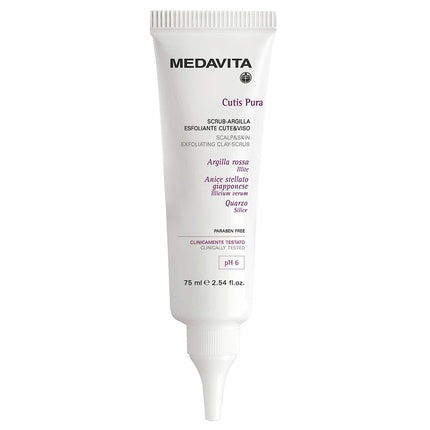 Exfoliant Scalp, Medavita, Cutis Pura, 75 ml, alb