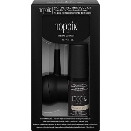Set Îngrijire Păr, Toppik, 3 piese, negru