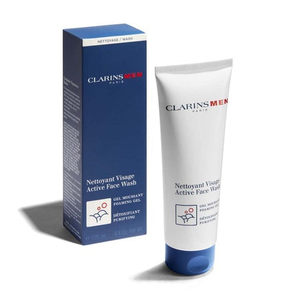 Gel spumant pentru fata, Clarins Men, Active Face Wash, 125ml