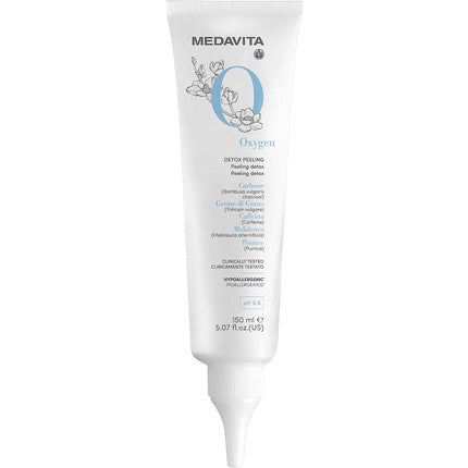 Peeling scalp Medavita Oxygen Detox, alb, 150ml