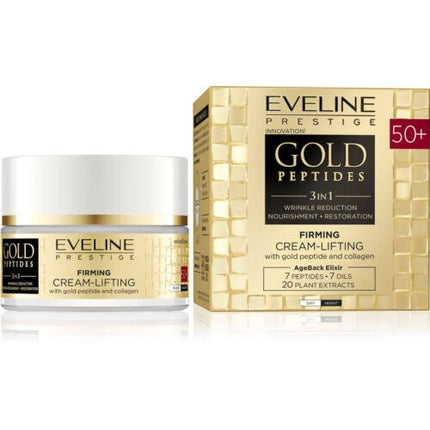 Cremă Femei, Eveline, Gold Peptides, lifting 50 ml