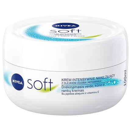 Cremă hidratantă, Nivea, Soft, 100 ml