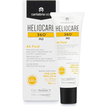 Cremă solară, Heliocare, 360° AK Fluid SPF100, 50ml