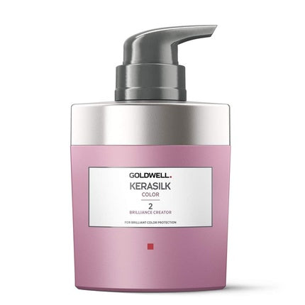 Set colorare par, Goldwell, Kerasilk Brilliance Creator, roz, 500ml