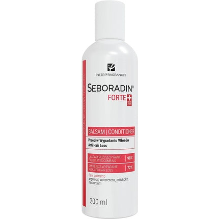 Balsam Păr, Seboradin, Forte, alb, 200ml