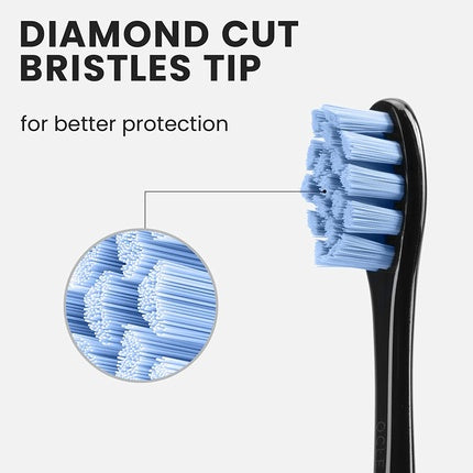 Rezerve Periuță Oclean B02, DuPont, Negru, 2 Bucăți