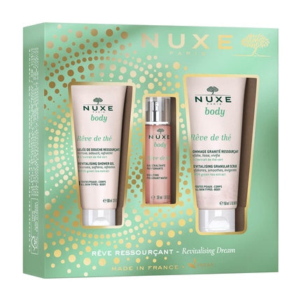 Set Cadou NUXE, Body Wash 100ml + Body Spray 30ml + Body Scrub 150ml