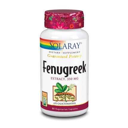 Capsule, Solaray, Fenugreek 350 Mg, 90 bucati