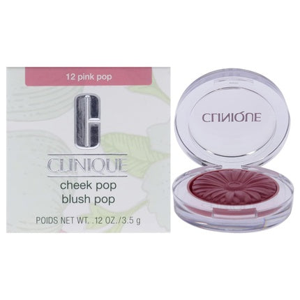 Blush Clinique Cheek Pop 12 Pink Pop, roz, 3.5 g