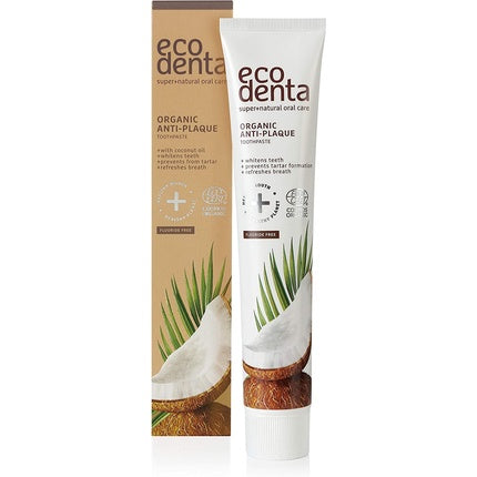 Pastă de dinți, Ecodenta, albire organică, 75ml