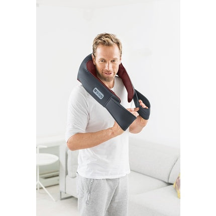 Masaj gât Beurer MG 151, negru-roșu, 3D