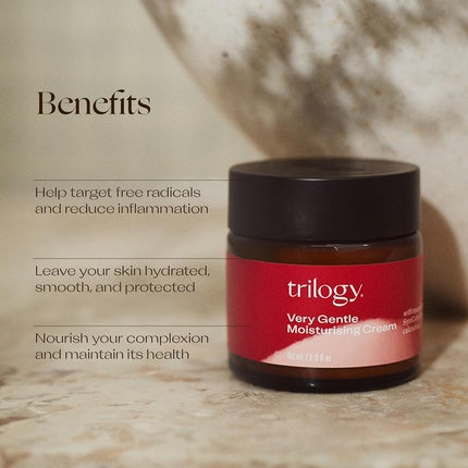 Crema Hidratantă, Trilogy, Very Gentle, 60ml