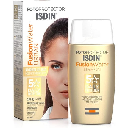 Fotoprotector zilnic ISDIN Fusion Water Urban SPF 30, 50ml