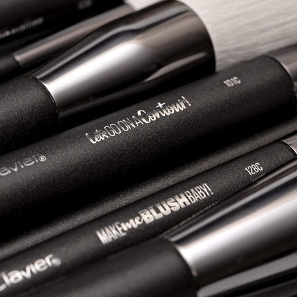 Pensulă machiaj, Clavier, Oh so creamy, negru Alb