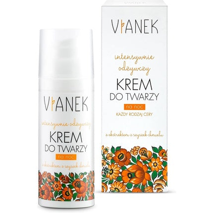 Cremă de față, Vianek, 50ml, extract conuri hamei