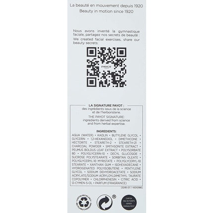 Masca purificatoare Payot Pate Grise Charcoal 50ml