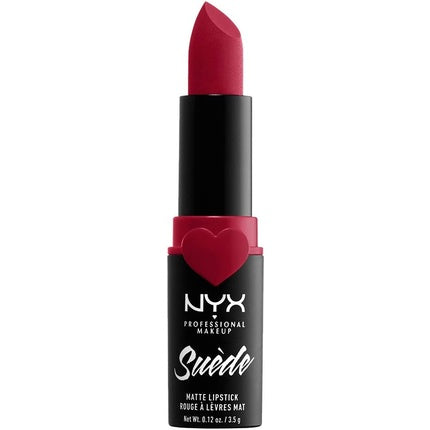 Ruj NYX Suede Matte Spicy, roșu