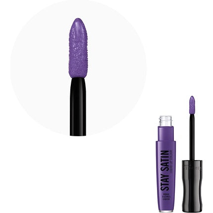 Ruj lichid Rimmel Stay Satin Atomic, 5.5ml
