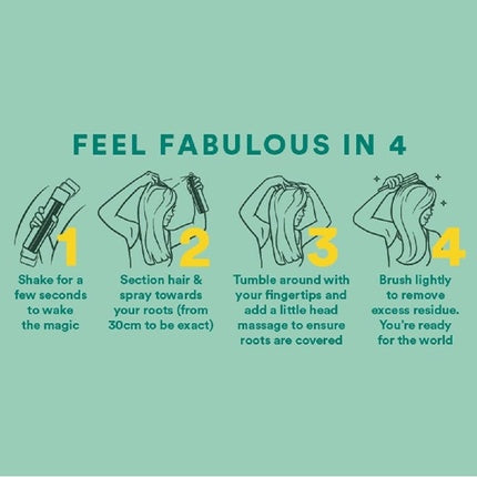 Șampon uscat, Batiste, Colour Protect, portocaliu