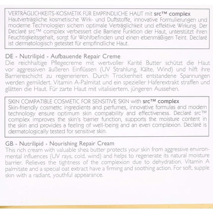 Cremă Nutrilipid, Declare, alb