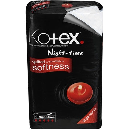 Absorbante nocturne, Kotex, Maxi, alb