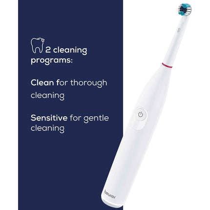 Periuță electrică, Beurer, TB 30, alb, 2 programe