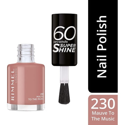 Lac de unghii, Rimmel, Mauve to the Music, 8ml