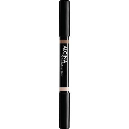 Creion sprâncene, Alcina, Perfect Eyebrow Styler, negru, 5cm