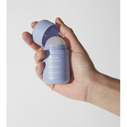 Deodorant Haan Morning Glory, Aluminiu-Fara, Albastru