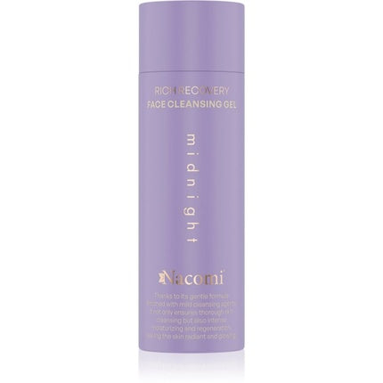 Gel de curățare față, Nacomi, Rich Recovery, 140ml