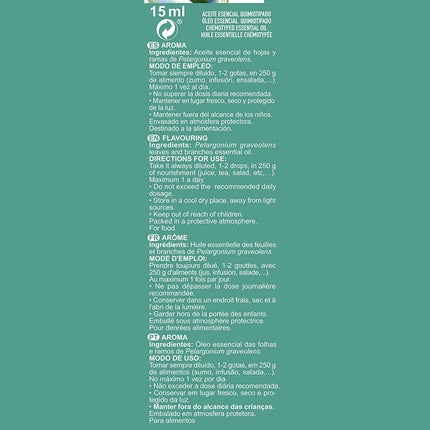 Ulei esențial geranium, Marny's, 15ml