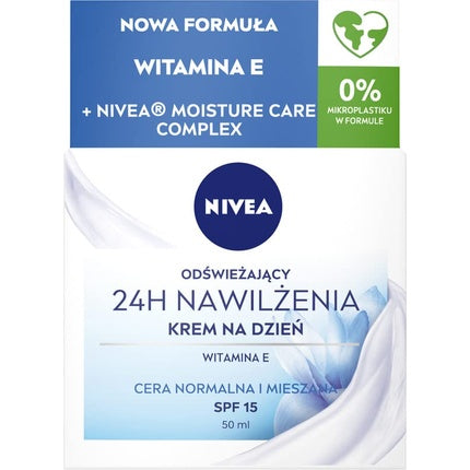 Cremă de față, Nivea, 24h hidratantă, 50ml