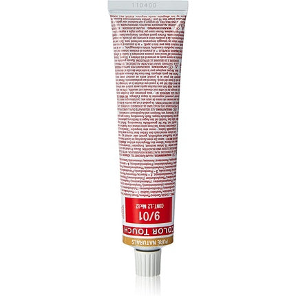 Vopsea de păr demi-permanentă, Wella, Colour Touch, blond deschis cenușiu