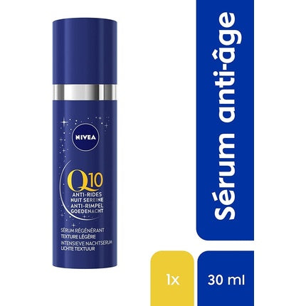 Ser antirid, Nivea Q10, noapte, 30 ml