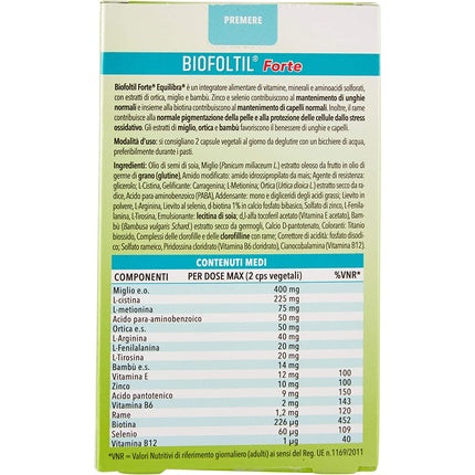 Supliment alimentar, Equilibra, Biofoltil Forte, 32 capsule