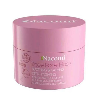 Masca fata, Nacomi, Rose, calmanta, 50ml