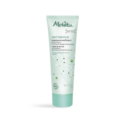 Masca si Scrub, Melvita, 75ml pentru barbati