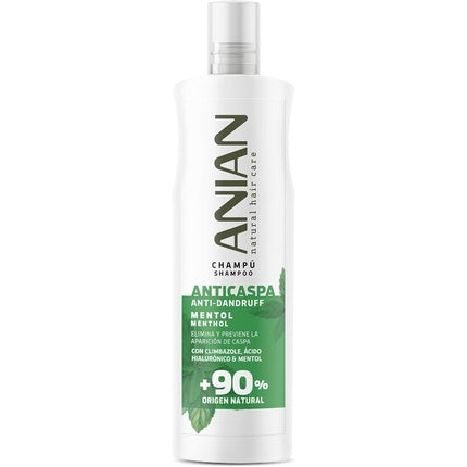 Șampon Anian Antimătreață Mentol 400ml Alb
