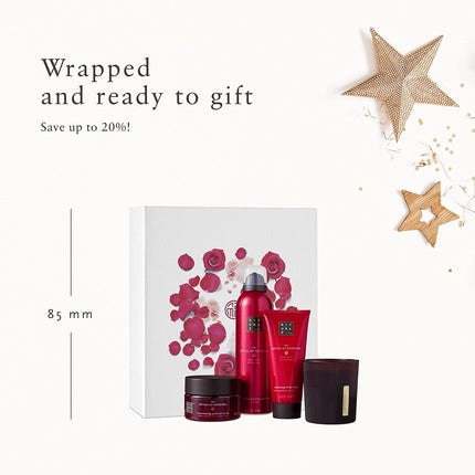 Set cadou baie, Rituals, Ayurveda, roșu