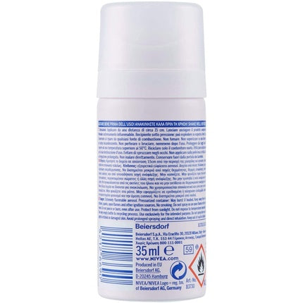 Spray Anti-Perspirant, Nivea, Pearl and Beauty, alb, 35ml