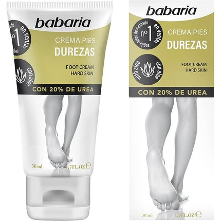 Cremă pentru picioare, Babaria, anti-dureze, 50g