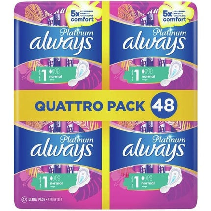 Absorbante, Always, Platinum Normal, alb-violet