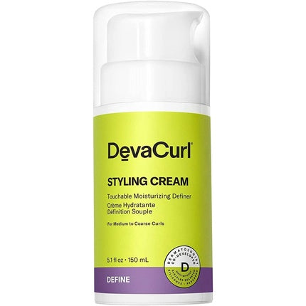Cremă Coafare Devacurl, Styling Cream, 150 ml, alb-verde